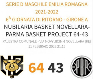 Nubilaria Basket  vs Parma Basket Project  64 - 43