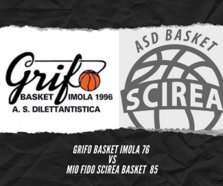 Grifo  Basket  Imola  Gaetano Scirea Basket Bertinoro 76  85 dts