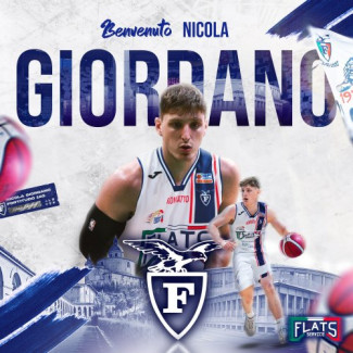 Nicola Giordano  un nuovo giocatore della Fortitudo Flats Service Bologna
