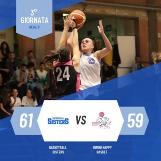 Scuola Basket Samoggia   VS   Happy Basket Rimini: 61 - 59