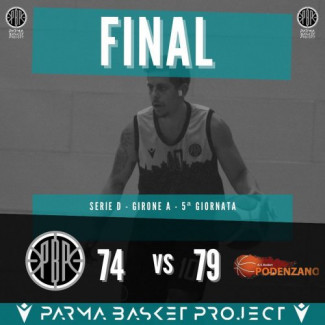 Parma Basket Project   Basket Podenzano  74  79