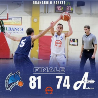 Granarolo Basket - Audace Bombers 81 - 74