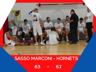 Sasso Marconi - Hornets Bologna 63-62