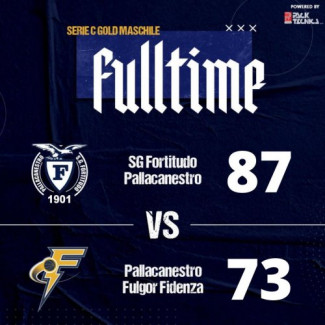 Ginnastica Fortitudo Bologna  vs  Foppiani Fulgor Fidenza  87 - 73