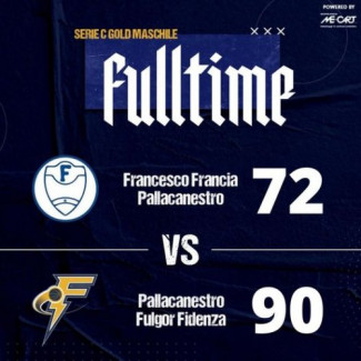 Francesco  Francia Zola Predosa - Foppiani Fulgor Fidenza   72 - 90