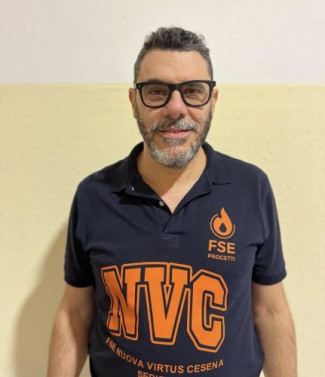 Coach Fabio Lisoni saluta la Nuova Virtus Cesena , ha guidato nove anni di trionfi