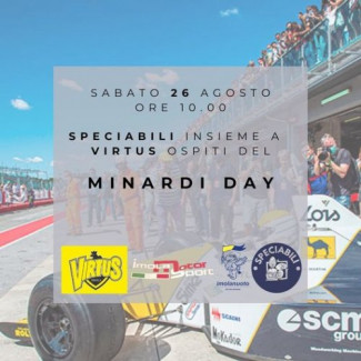 Virtus Imola - Sabato 26/8/2023  con il Team Speciabili all'Historic Minardi Day 2023