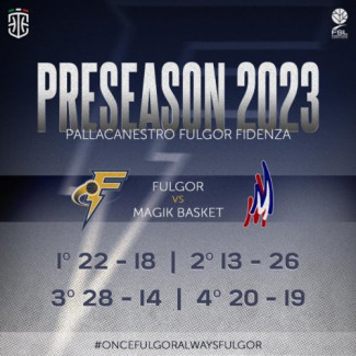 Amichevole Pallacanestro Fulgor Fidenza - Magik Basket Parma
