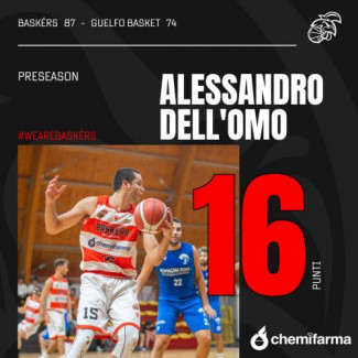 Chemifarma Baskrs Forlimpopoli - Guelfo Basket   87-74