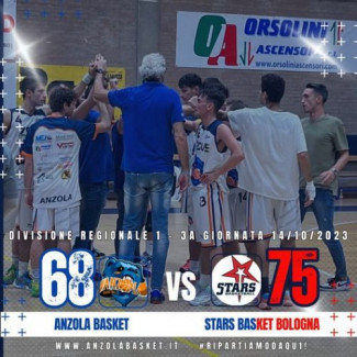 Zdue Anzola Basket &#8211; Stars Basket Bologna 68-75