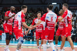 Mint Vero Volley Monza - Gas Sales Bluenergy Volley Piacenza 3-2