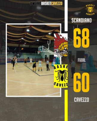 Aluart Pallacanestro Scandiano  vs Wamgroup Basket Cavezzo  68-60