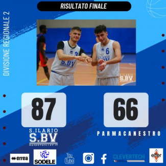 S.Ilario BasketVolley   -  Parmacanestro   87 - 66