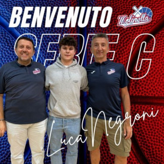 Con tanto entusiasmo Luca Negroni approda alla Pallacanestro Molinella !!