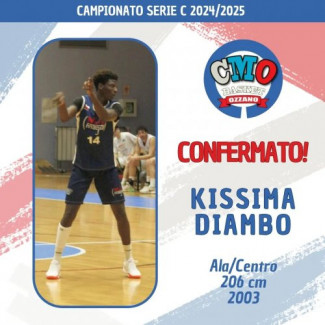 Sherif Usman e Kissima Diambo rinnovano con il CMO Ozzano