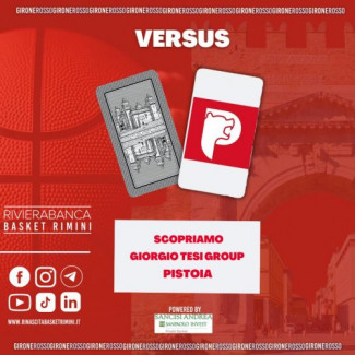Rivierabanca Basket Rimini  - Alla scoperta della Giorgio Tesi Group Pistoia