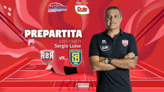 Dole Rimini-Givova Scafati, pre partita con coach Sergio Luise