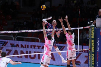 Pallavolo Padova - Valsa Group Modena Volley 3-1 (25-22, 25-23, 22-25, 25-23)