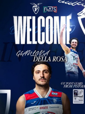 Fortitudo Pallacanestro  lieta di annunciare di aver raggiunto un accordo con l'atleta Gianluca Della Rosa.