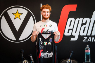 Virtus Segafredo Bologna : La presentazione di Nico Mannion