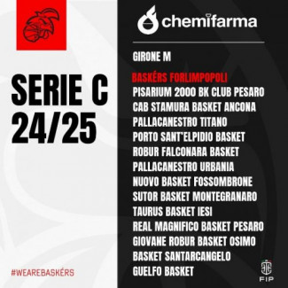 Baskrs Forlimpopoli  -  Composizione girone serie C Interregionale