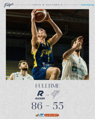 Rucker San Vendemiano   - Foppiani Fulgor Fidenza      86 - 55  ( 27-8; 38-19; 66-38; 86-55 )