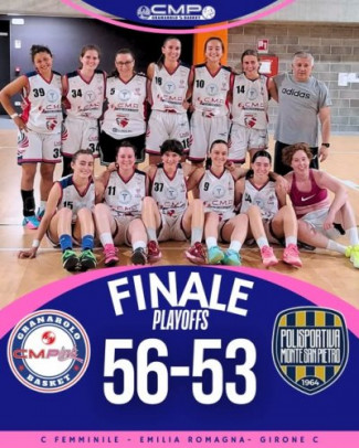 CMPGranarolo Pink - Monte San Pietro 56-53 [21-14, 33-20, 43-40, 56-53]