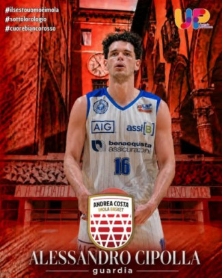 L’Andrea Costa Imola � lieta di annunciare l’ingaggio di Alessandro Cipolla