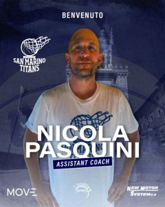Pallacanestro Titano, il nuovo viceallenatore � Nicola Pasquini