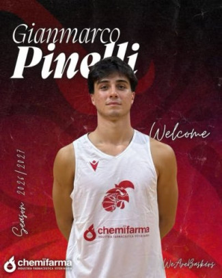 La societ� Chemifarma Bask�rs Forlimpopoli � lieta di annunciare l’arrivo di Gianmarco Pinelli