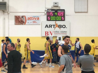 Pall. Pianoro vs Pall. Budrio 115 - 109 d4ts