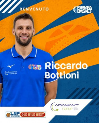 Adamant Ferrara Basket 2018  - Un rinforzo in cabina di regia: Riccardo Bottioni entra nel roster biancazzurro