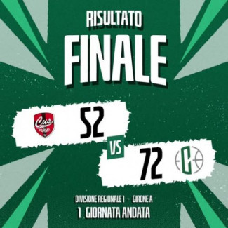 Cus Parma - Fren Tubo Castelfranco Basket 52-72 (9-16; 13-24; 22-14; 8-18)