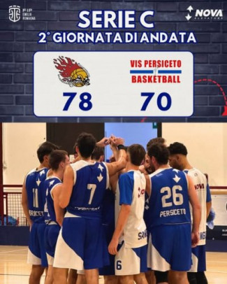 Pallacanestro Scandiano - Vis Basket Persiceto 78-70