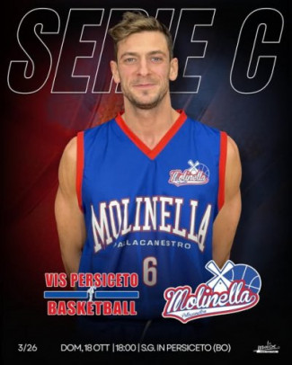 Pallacanestro Molix Molinella  , a Persiceto per confermarsi
