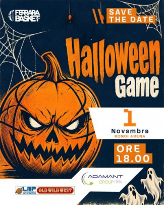 Ferrara Basket 2018 Adamant  - La Bondi Arena si veste di Halloween: domenica arriva la Rucker