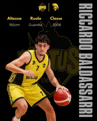 Virtus Imola: Benvenuto in squadra Riccardo Baldassarri !