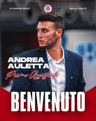 Andrea Auletta � il nuovo assistant coach della Benedetto XIV Sella Cento