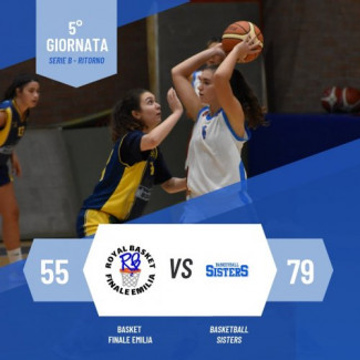 Royal Basket Finale VS Basketball Sisters Samoggia  : 55-79