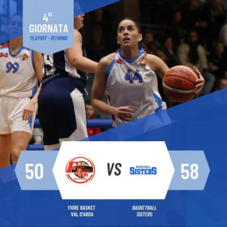 Fiore Basket Valdarda vs  Basketball Sisters Samoggia: 50-58