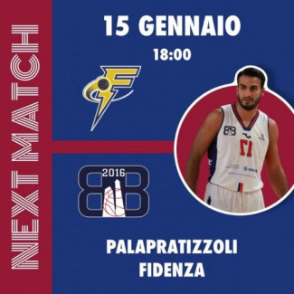 Riprende il campionato , per il Bologna Basket 2016, subito Big Match a Fidenza