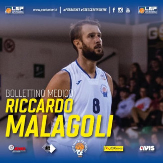 Porto S. Elpidio Basket : Comunicato sulle condizioni di Riccardo Malagoli