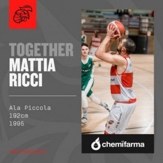 Mattia Ricci e i Baskérs Forlimpopoli ancora insieme!
