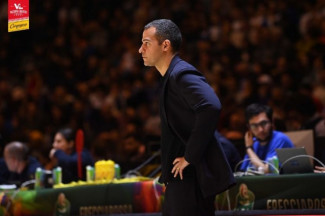 Il vicecoach Bruno Savignani presenta Carpegna Prosciutto Basket Pesaro - Happy Casa Brindisi