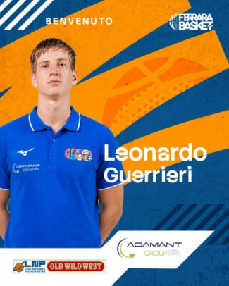 L’Adamant Ferrara Basket 2018 rinforza il proprio reparto lunghi con l’arrivo di Leonardo Guerrieri