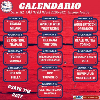 Ecco il Calendario 2020/2021 dell'Assigeco Piacenza