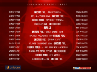 Pallacanestro Forlì 2.015 :Calendario, il pensiero di coach Dell'Agnello