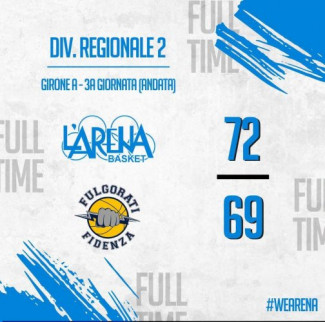 L'Arena   Montecchio Emilia -  Folgorati  Fidenza  72 - 69