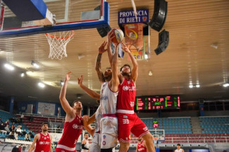 NPC Kienergia Rieti - Andrea Costa Basket Imola 76 - 74