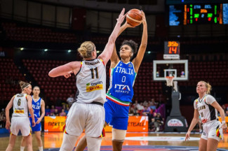 Women&#8217;s EuroBasket, Italia-Belgio 64-66 (Cubaj 13+10).